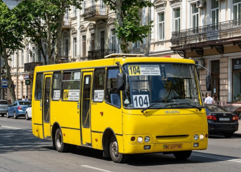 104 маршрутка Одессы