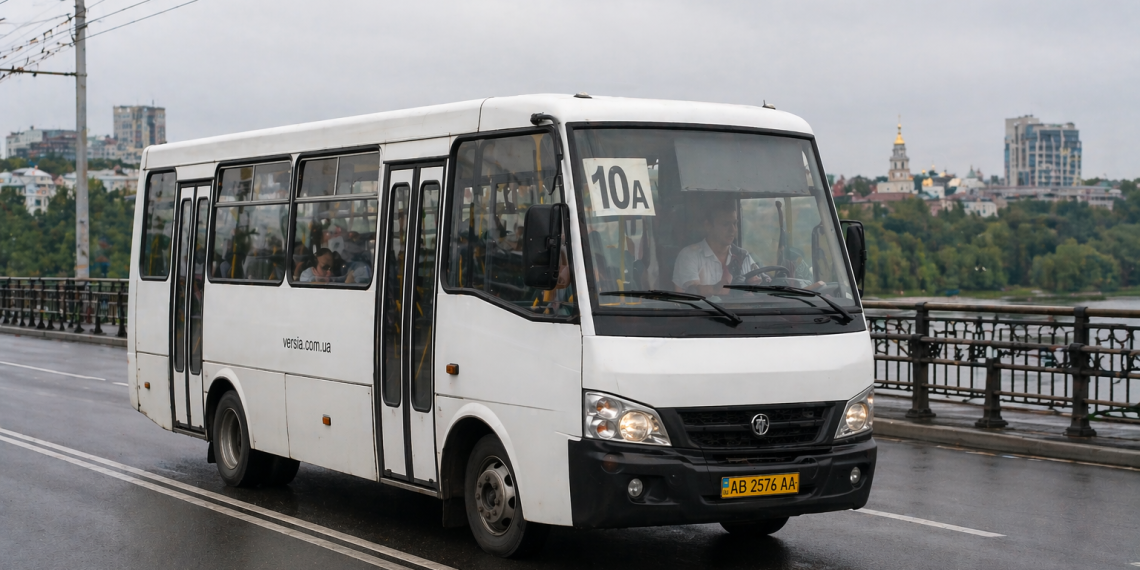 10А - маршрутка в Вінниці