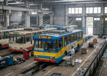 11 тролейбус Київа