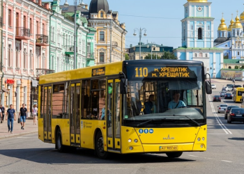 110 автобус Киева