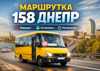 158 маршрутка - Днепр