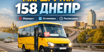 158 маршрутка - Днепр