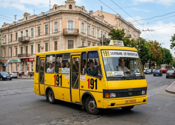191 маршрутка в Одессе