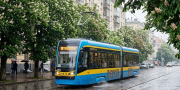 19 трамвай киева