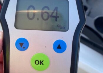 Бориспільські патрульні відсторонили від керування п’яного водія