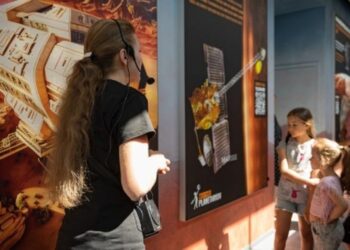 Куточок Марсу у планетарії Дніпра