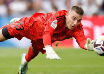 Лунин был одним из лучших в составе Реала в матче с Альмерией: известна оценка и статистика украинца – Спорт