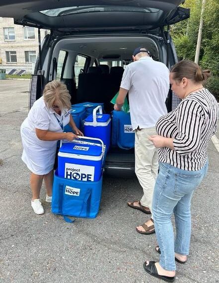 Медичні заклади Херсонщини отримали необхідний гуманітарний вантаж