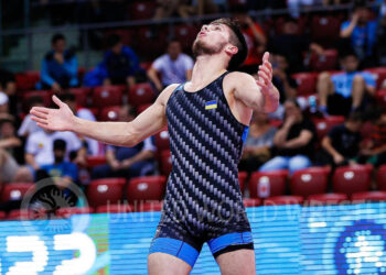 Представник Полтавщини Ірфан Мірзоєв позмагається на юнацькому ЧС з греко-римської боротьби • Греко-римська боротьба •