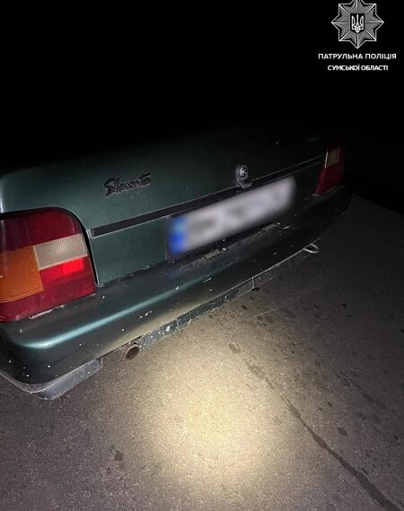 У Сумах на блокпосту виявили п’яного водія ЗАЗ – Суми та область