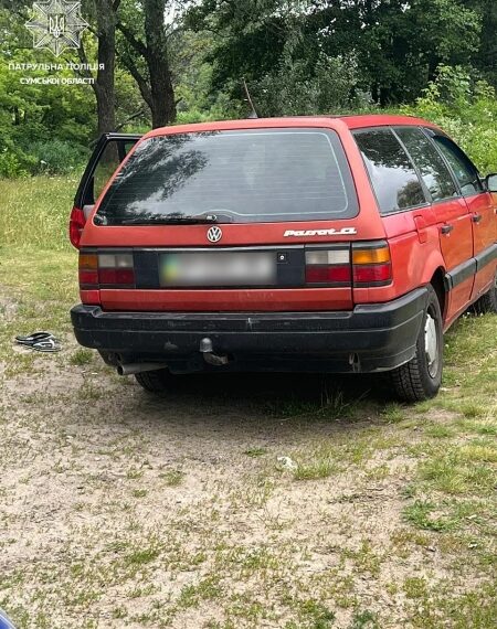 У Сумах водія Volkswagen Passat втретє за рік спіймали п’яним – Суми та область