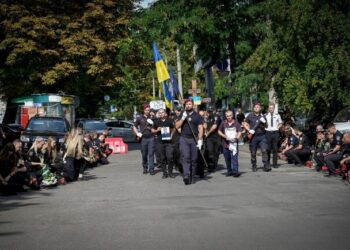 В Одессе простились с полицейским, который погиб за Украину в Херсонской области