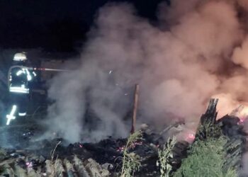 Через обстріли на Херсонщині зафіксували пожежі у житлових будинках