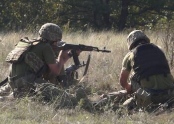 Карта боевых действий в Украине 18 сентября