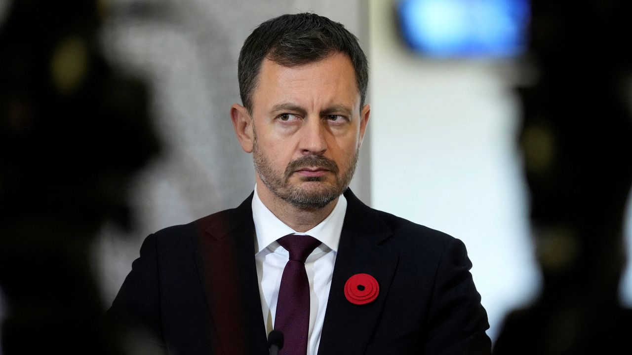 Едуард Хегер, зображений у Таллінні, Естонія, у листопаді 2022 року, пішов у відставку з посади тимчасового прем’єр-міністра у травні.