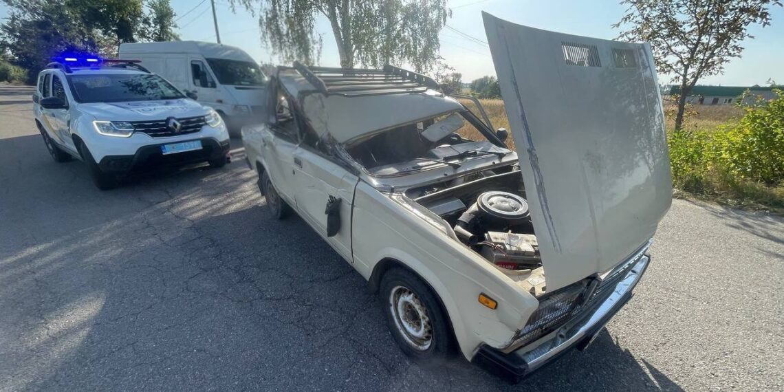 На Бучанщині п’яний винуватець ДТП намагався втекти з місця аварії