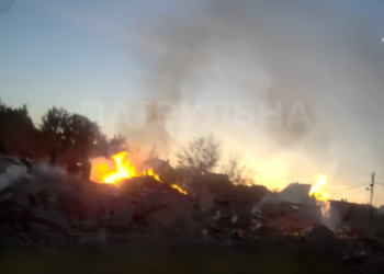 Патрульні показали перші хвилини після ранкового удару по Сумах – Суми та область