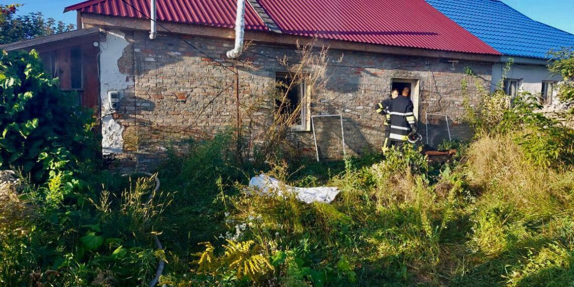 У Березанській громаді під час пожежі в будинку живцем згорів чоловік (ФОТО)