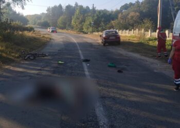 У ДТП на Обухівщині загинула велосипедистка