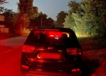 У Сумах під час комендантської години затримали водія Kia Sorento напідпитку – Суми та область