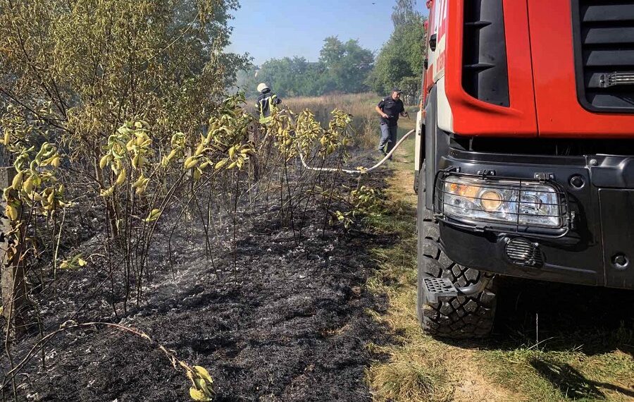 За минулу добу на Броварщині ліквідували дві пожежі в екосистемах (ФОТО)