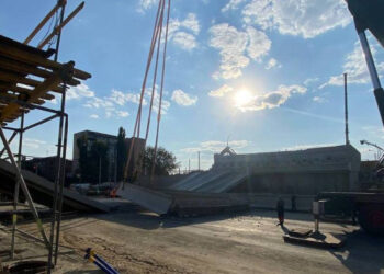 У Києві на Шулявці обвалилися прольоти Дегтярівського шляхопроводу (фото) | Київщіна