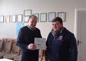 До Ірпеня завітали представники Національної федерації цивільного захисту (ФОТО)