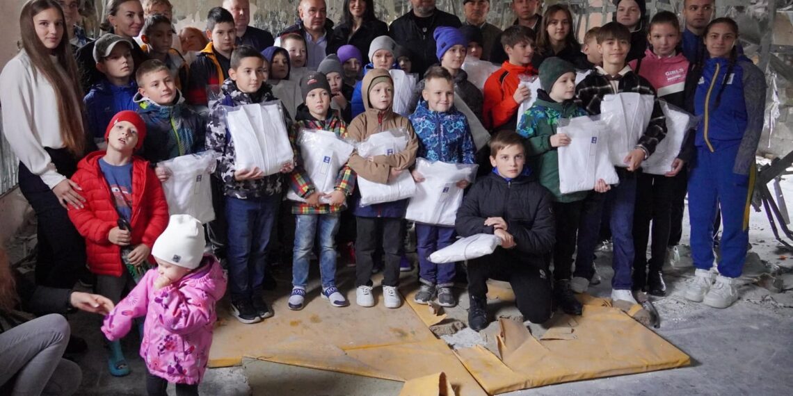 Ірпінські спортсмени отримали нові кімоно з Японії