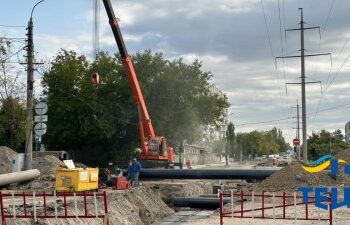 “Миколаївська ТЕЦ” продовжує реконструкцію тепломагістралі по вул. Пограничній » Новини Миколаїва