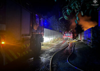 На Броварщині під час масштабної пожежі загинула людина (ВІДЕО)