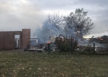 На Сумщині внаслідок обстрілів пошкоджено шість житлових будинків та споруду по очистці зерна – Суми та область