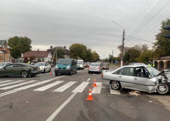 У Борисполі нетверезий водій спричинив ДТП