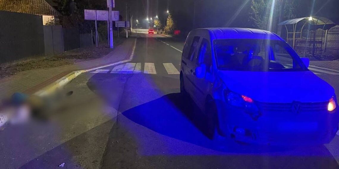 У Гостомелі водій легковика на смерть збив пішохода