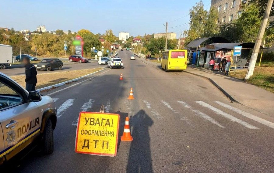 У Сквирі вантажівка збила жінку на пішохідному переході