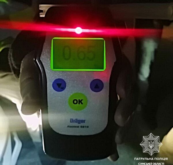 У Сумах водія Ауді затримали напідпитку в комендантську годину – Суми та область