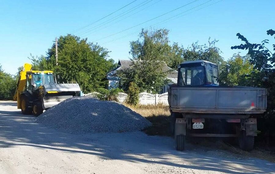 У Таращанській МТГ тривають ремонти вуличних доріг