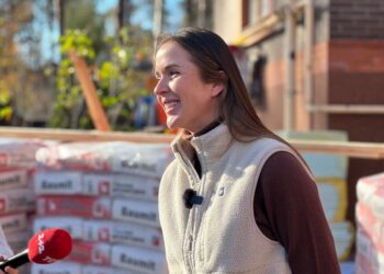 Амбасадор UNITED 24 Еліна Світоліна відвідала Ірпінь (ФОТО)