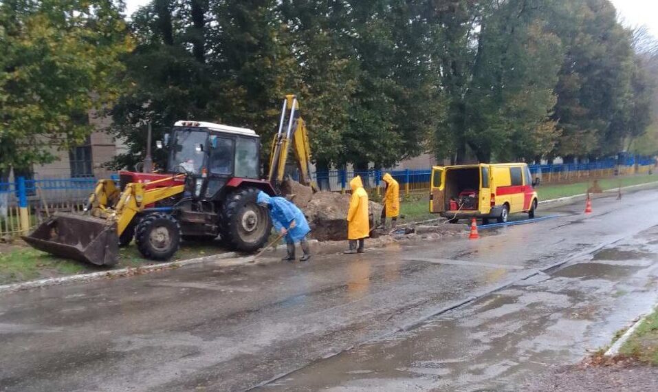 Мер Тетієва розповів, коли ліквідують аварію на водогоні