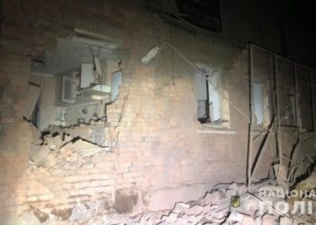 Поліція фіксує наслідки обстрілів Нікопольщини