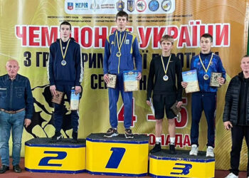 Представники Полтавщини здобули дві медалі на ЧУ з греко-римської боротьби U16 • Греко-римська боротьба •