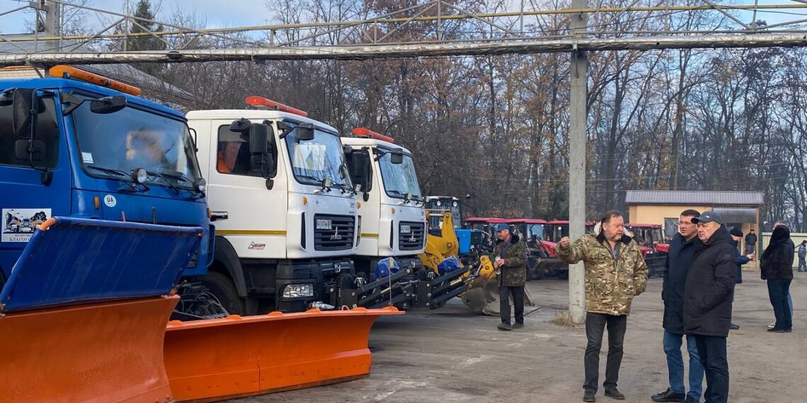 У Броварах перевірили готовність комунальної техніки до роботи взимку