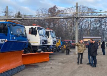 У Броварах перевірили готовність комунальної техніки до роботи взимку
