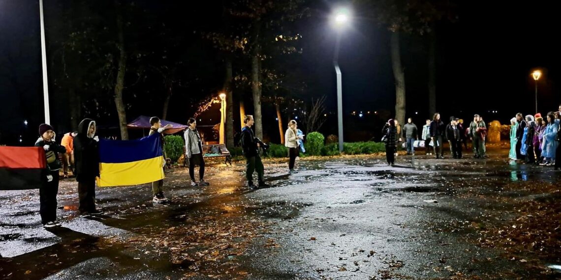 У Бучі пройшла теренова гра для молоді “Листопадовий чин”