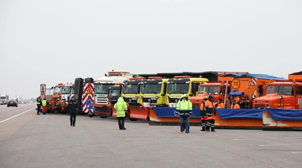 У зв’язку з погіршенням погодних умов на Київщині провели навчання на випадок надзвичайної ситуації (ФОТО)