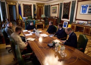 Зеленський зустрівся з генеральним директором Fox Corporation Лакланом Мердоком, журналістами Fox News та The Sun