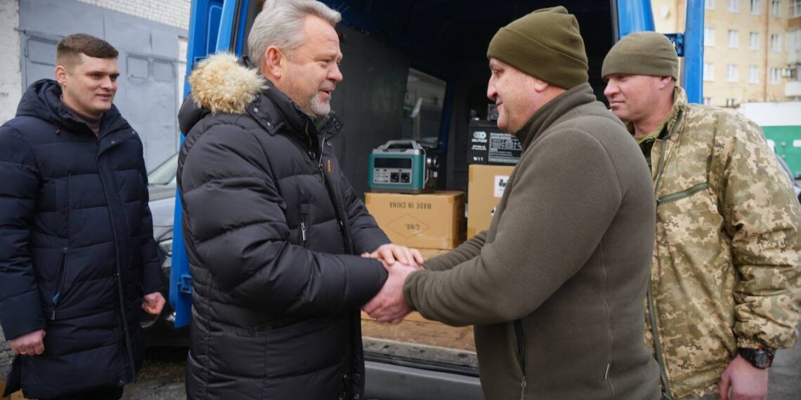 Бучанська громада передала допомогу у війська радіоелектронної боротьби