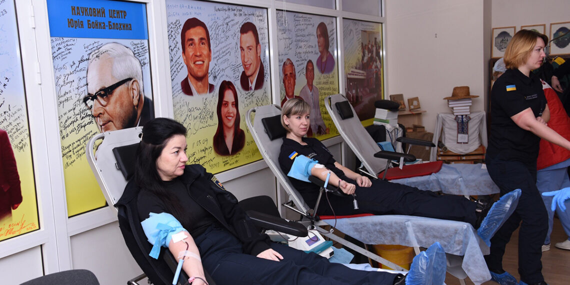 Донори в Переяславі за день здали 40 літрів крові