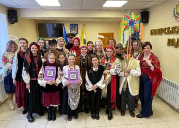 “Молодіжний вертеп” у Боярці “колядує” на DJI Mavic