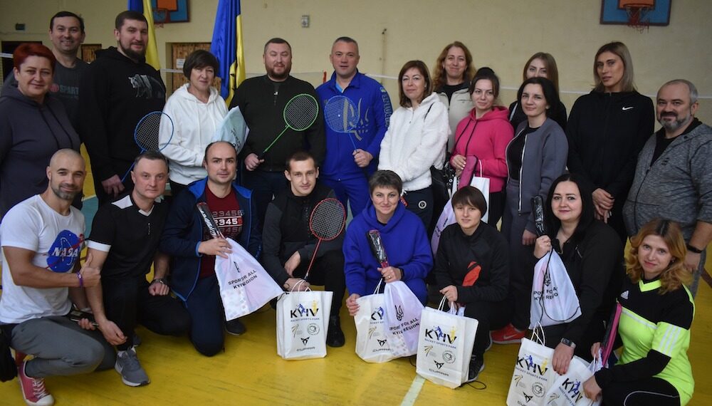 У Борисполі провели обласний фестиваль з бадмінтону за міжнародною програмою Shuttle Time