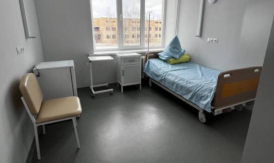 У Макарівській лікарні тривають ремонтні роботи